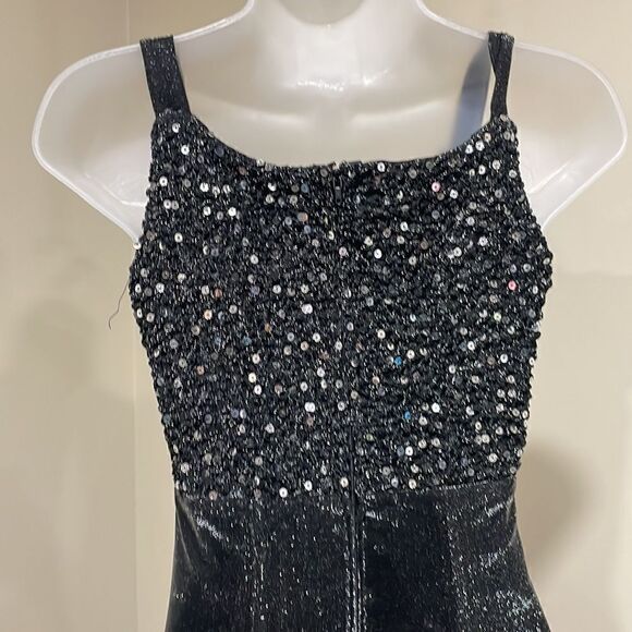 NWOT Betsy & Adam by Jaslene Sequin Jeweled Evening Dress.  Size 6 S small - Picture 8 of 13